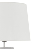 Lámpara de Mesa de Cerámica Beige de 58cm | Serie ROMINA